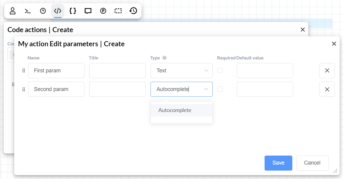Create custom type