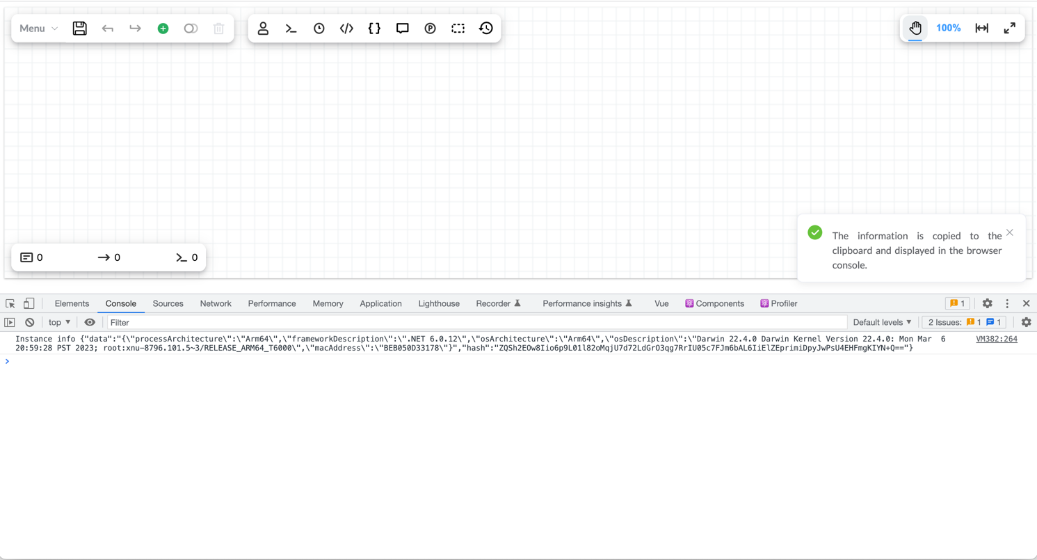 Instance info