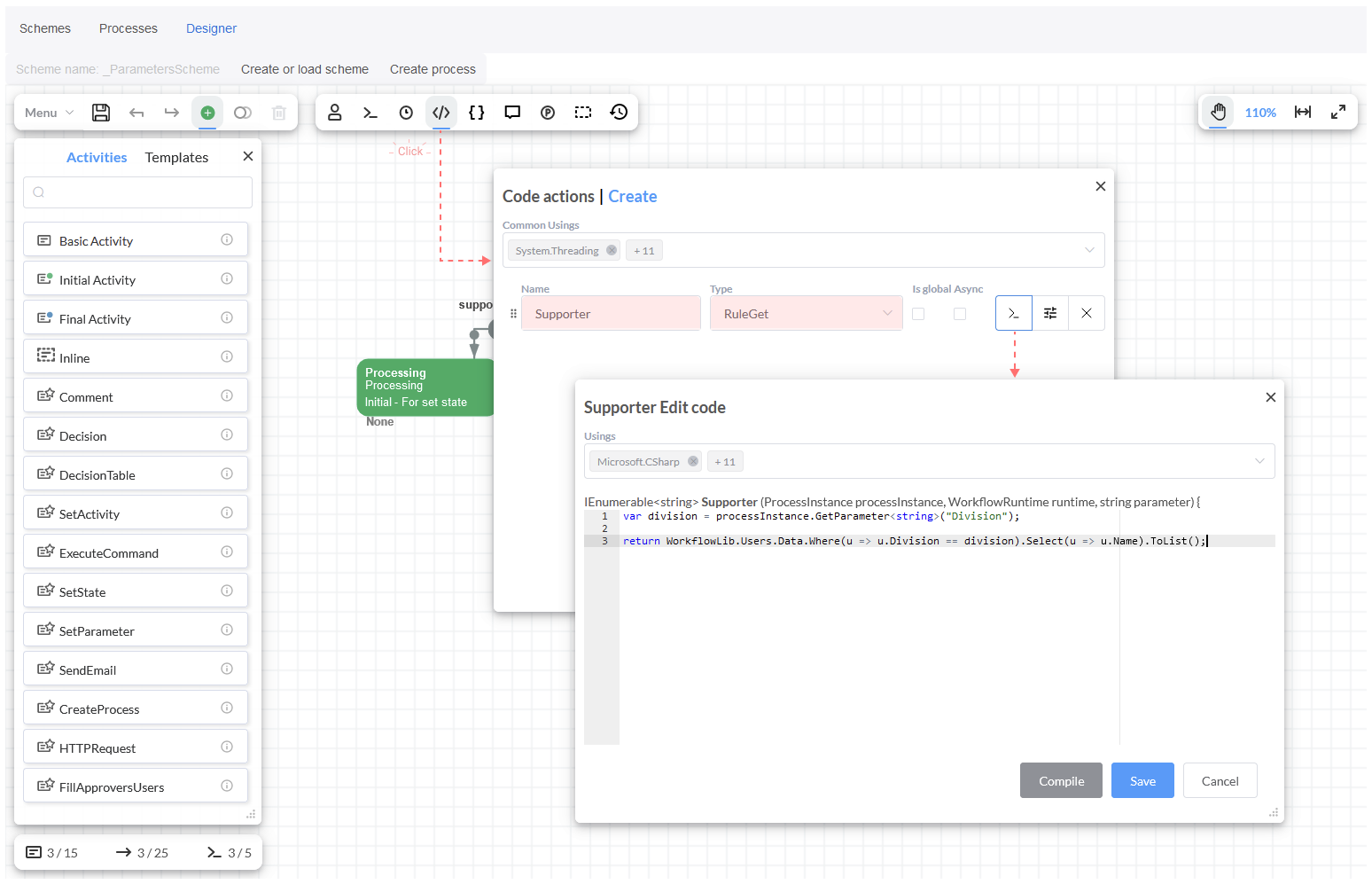 CodeAction