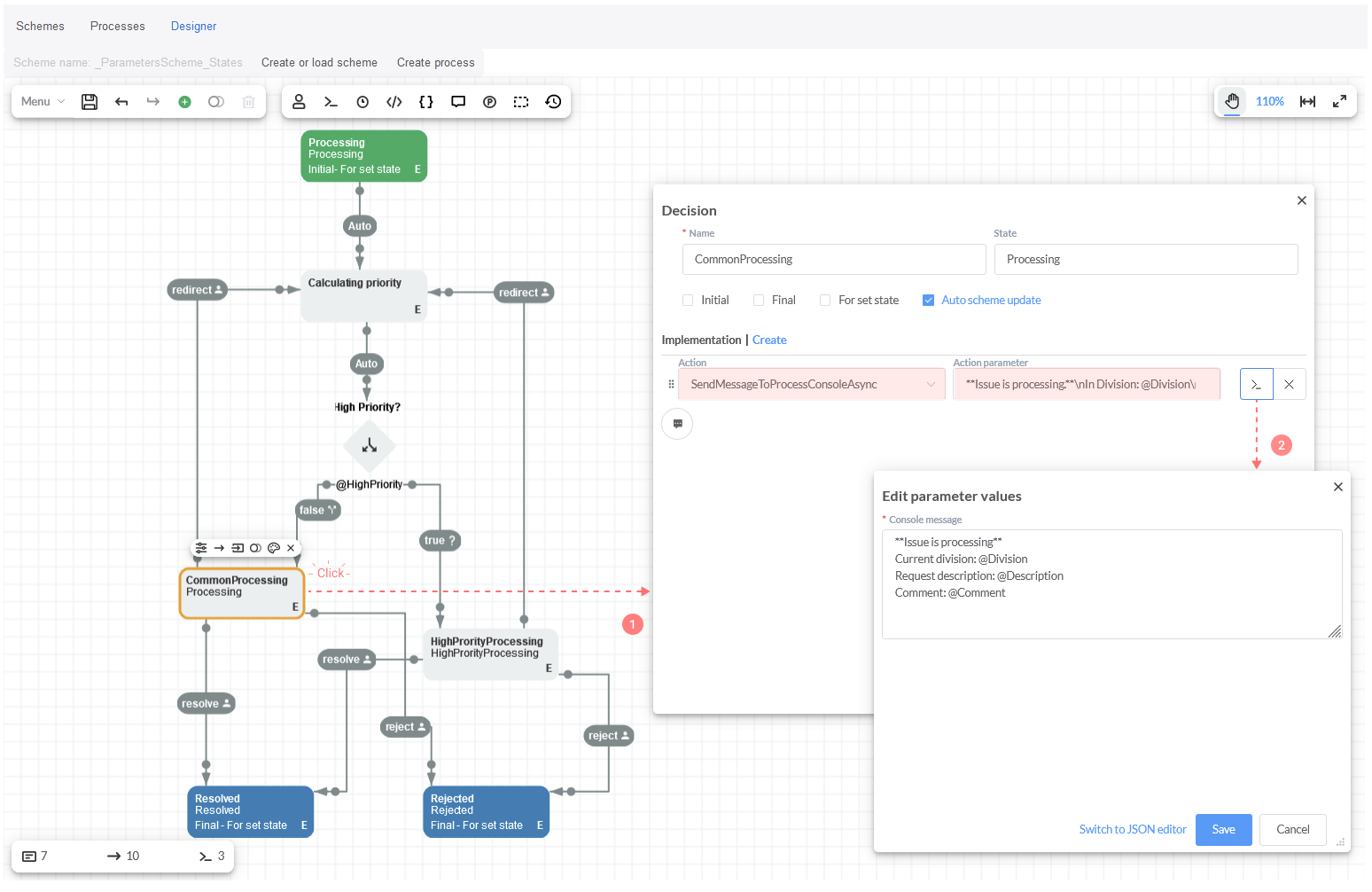 Common processing